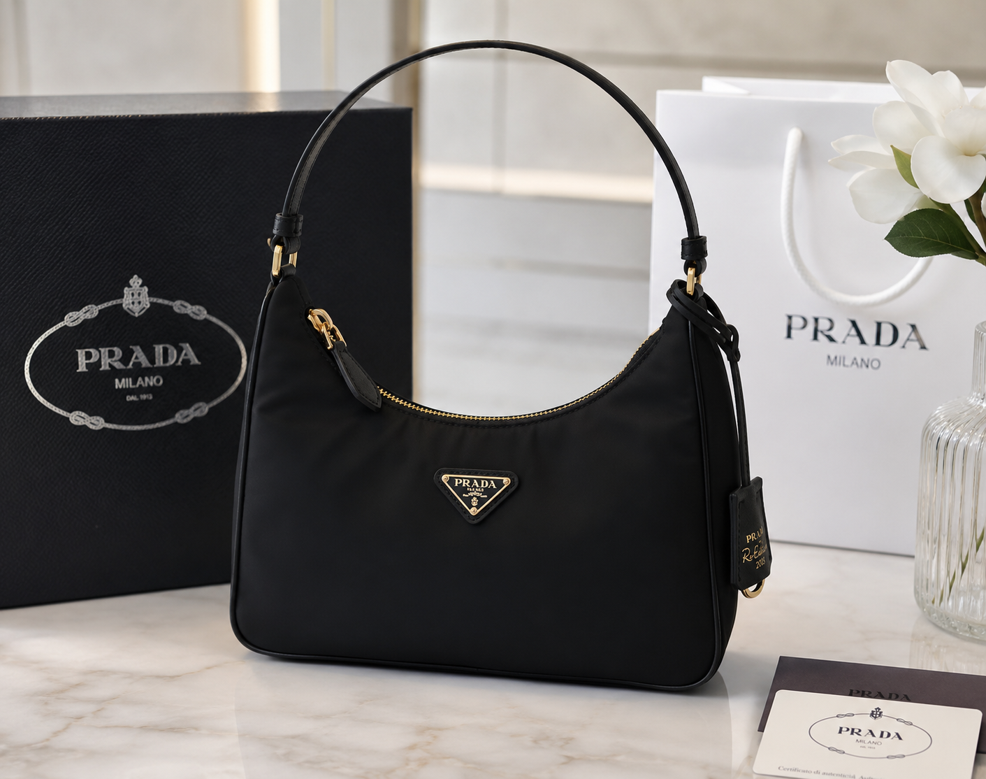 Re-Nylon Prada Re-Edition 2000 mini-bag