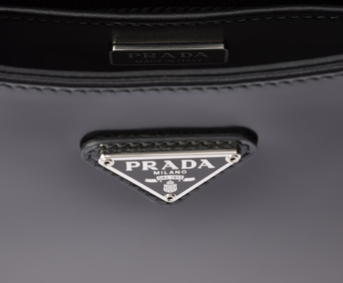 Prada Cleo brushed leather shoulder bag