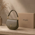 Saint Laurent Le 5 à 7 Smooth Leather Shoulder Bag