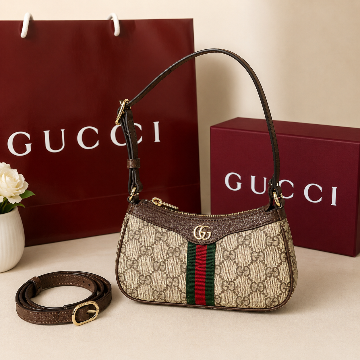 Gucci Ophidia Mini Shoulder Bag