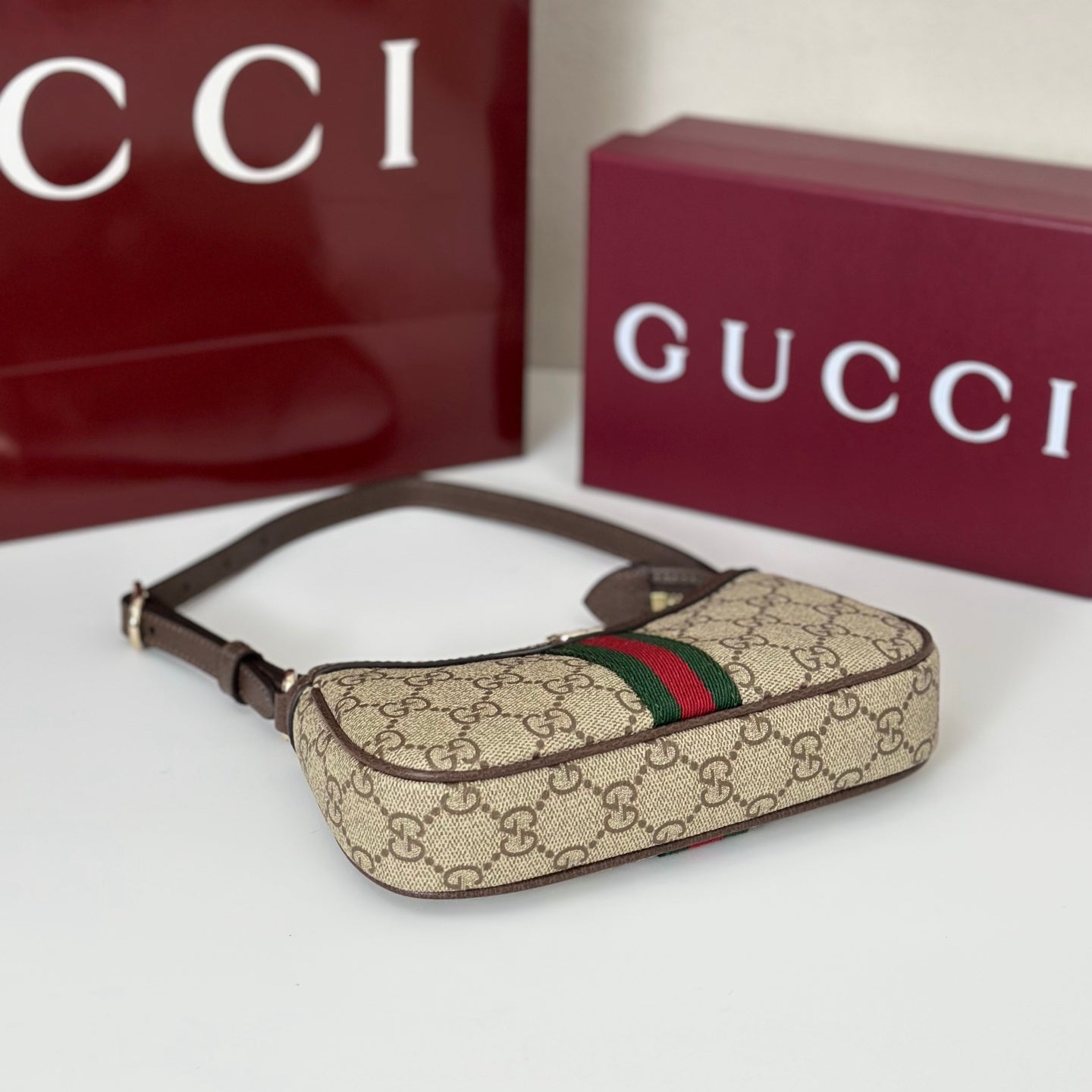 グッチGUCCI OPHIDIA SUPER MINI SHOULDER BAG Gucci Ophidia Mini Shoulder Bag – The Bag Society